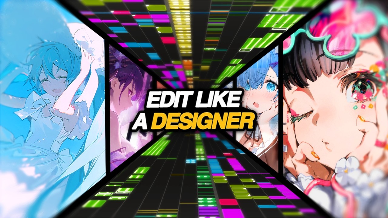 How I Edit My Videos (Graphic Design Style)