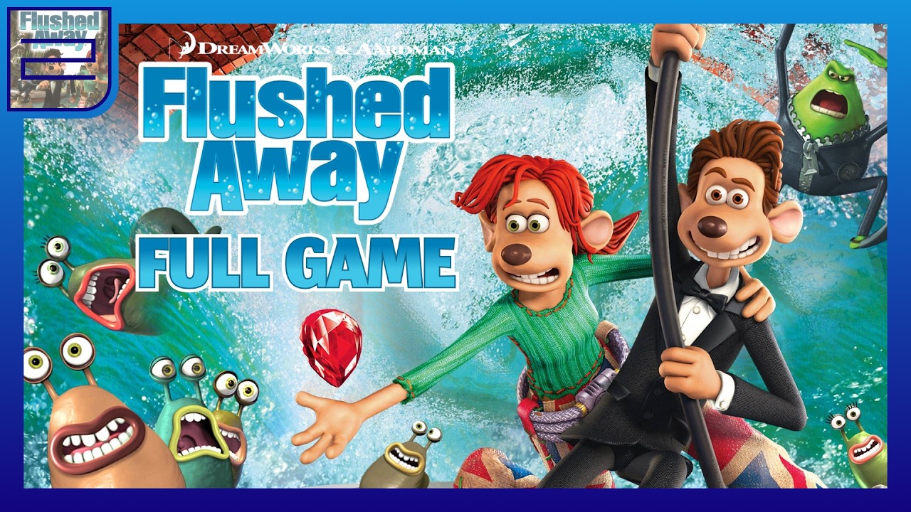 Dreamworks Flushed Away [PS2] Full Game Walktrough | Longplay | No Commentary