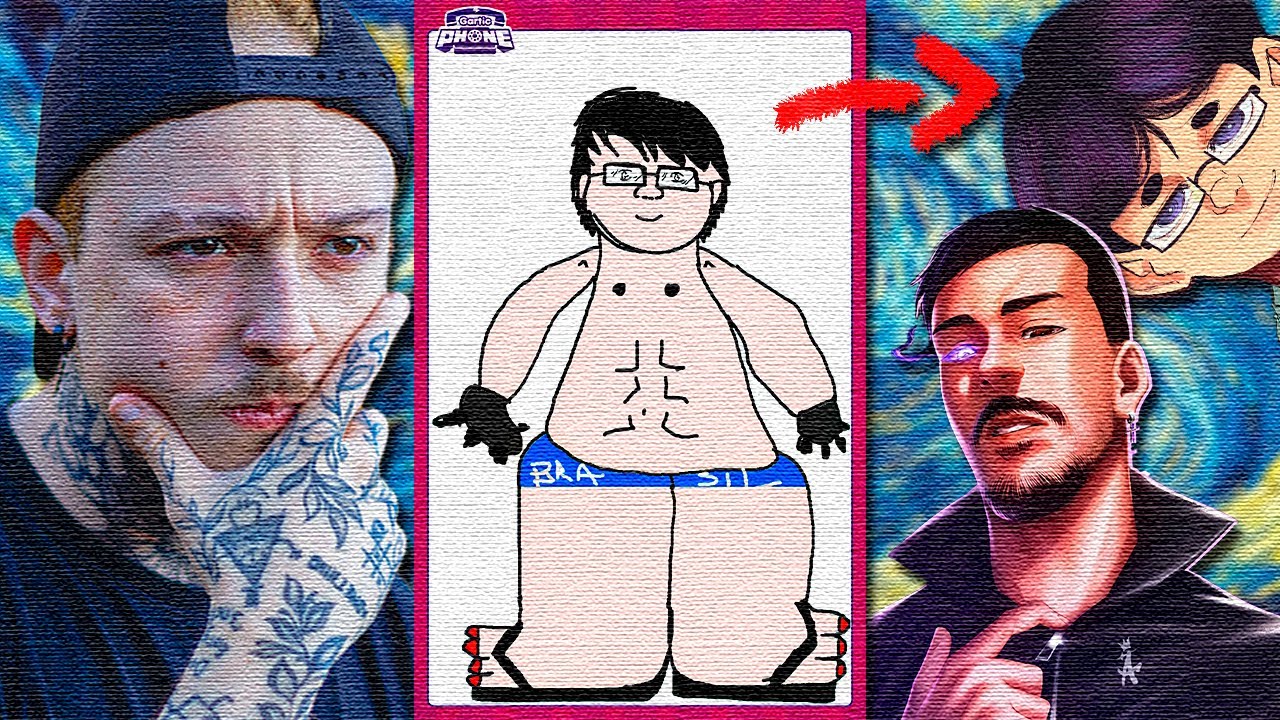 desenhos que até van gogh teria inveja ft.(@Tibba041 @oakinoo )