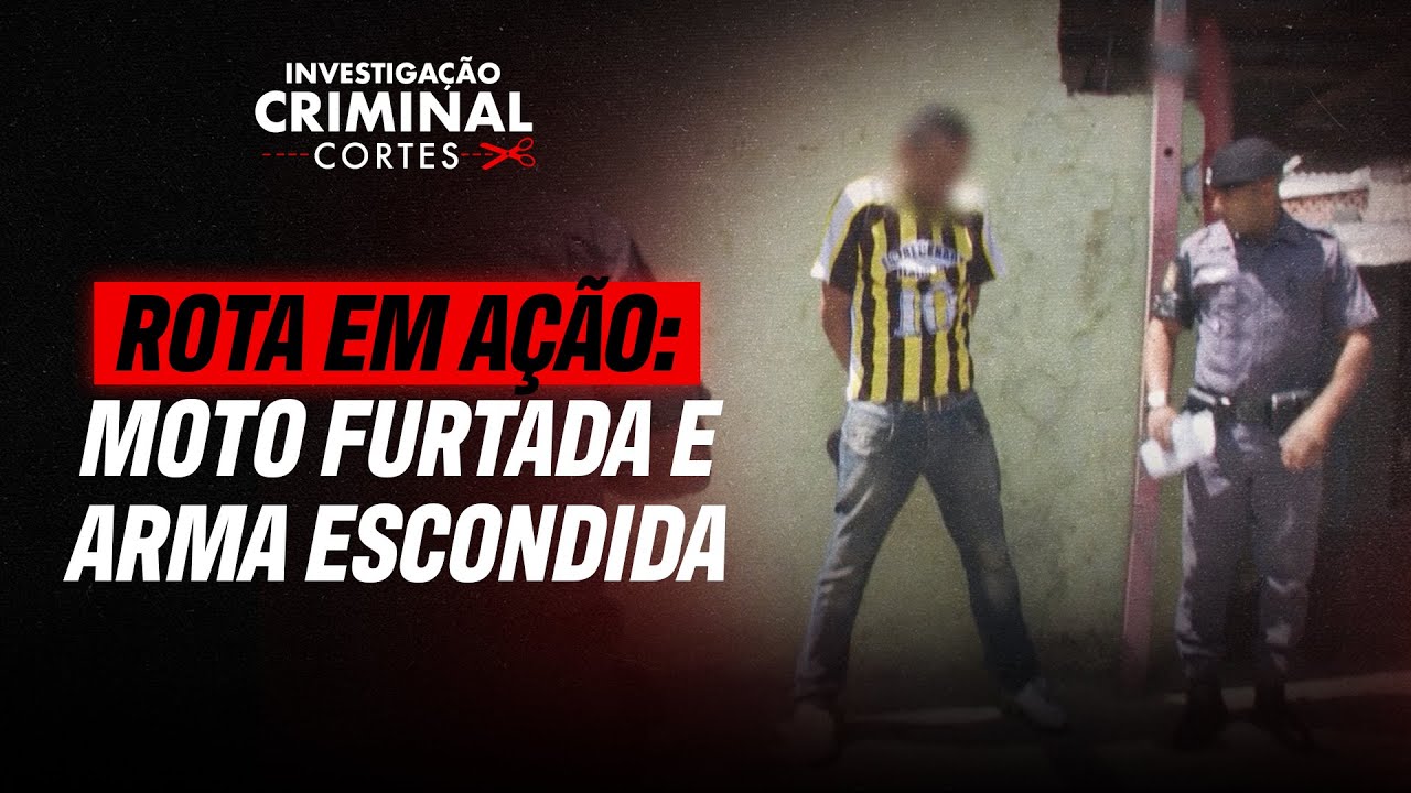 FLAGRANTE DA ROTA: MUNIÇÃO, PLACAS FALSAS E PRISÃO - INVESTIGAÇÃO CRIMINAL