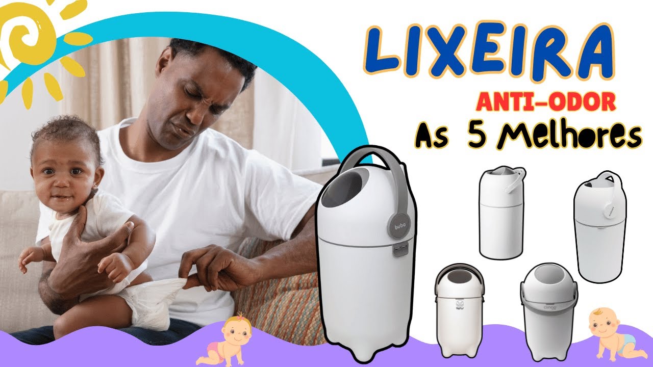 [🄽🄾🅅🄾]🍼 Lixeira Anti-odor ! Qual comprar?