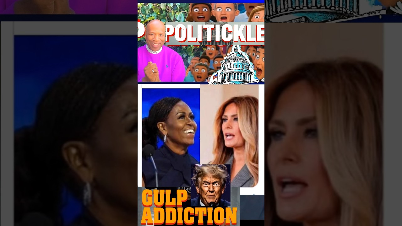 ZE MELANIA MOCKED Fox Hot Mic! POLITICKLE EP 28 GOOD YAWNING AMERICA