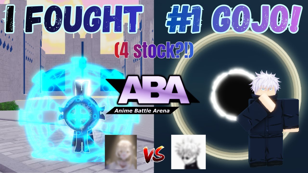 I Fought The #1 Gojo... (4 STOCK?!) | Anime Battle Arena