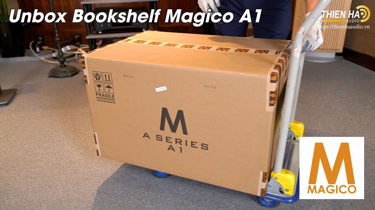 [Phần 1] Đập Hộp Loa Bookshelf Magico A1 - Vua Bookshelf Made in USA - Thùng Kín Vỏ Nhôm 6061-T6