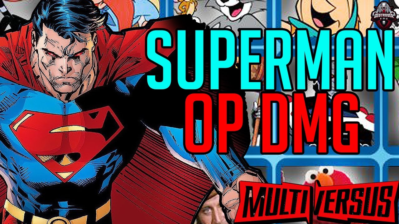 SUPERMAN IS VERY POWERFUL! - Multiversus 1v1 Online Gameplay