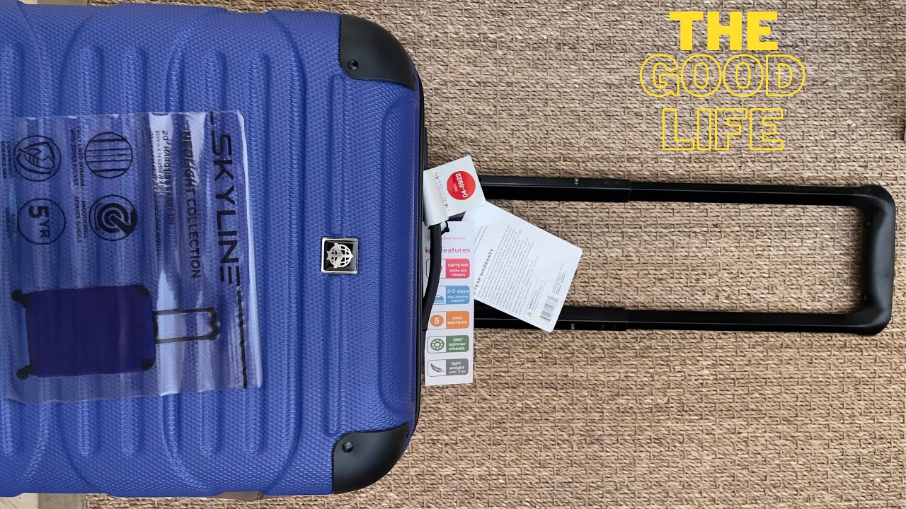 Good To See. Skyline Carry-On Hardside Suitcase Target Review