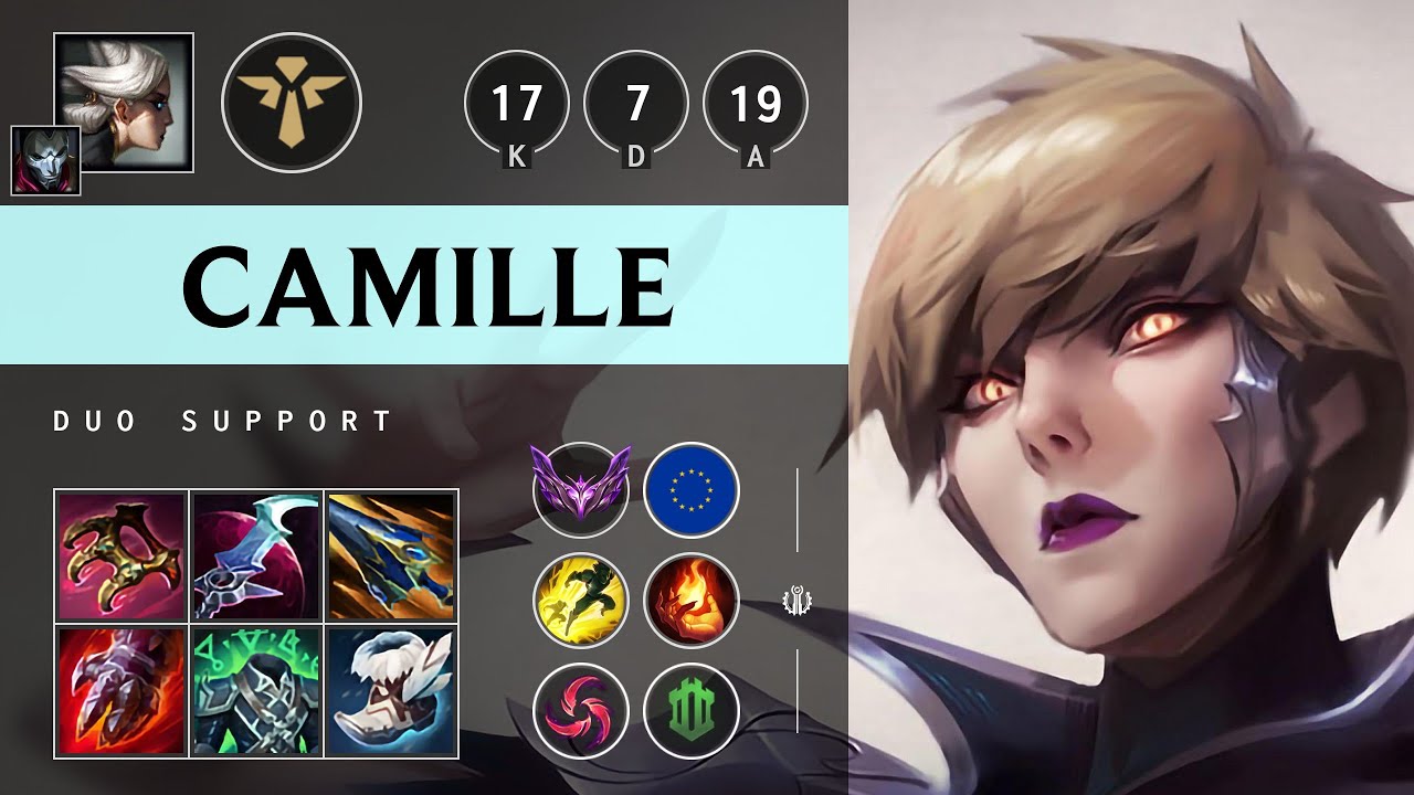 Camille Support vs Vel'Koz: Vision Controller - EUW Master Patch 14.18