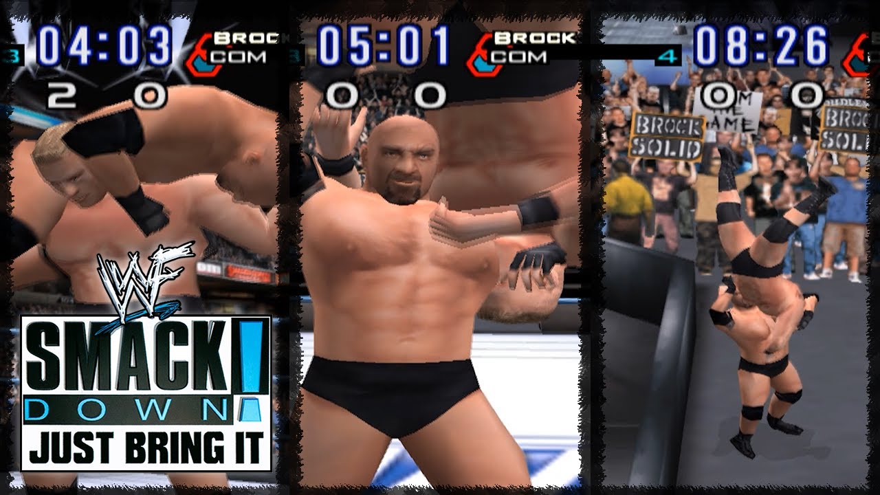 JBI - Brock Lesnar Vs. Goldberg | PS2 Mod