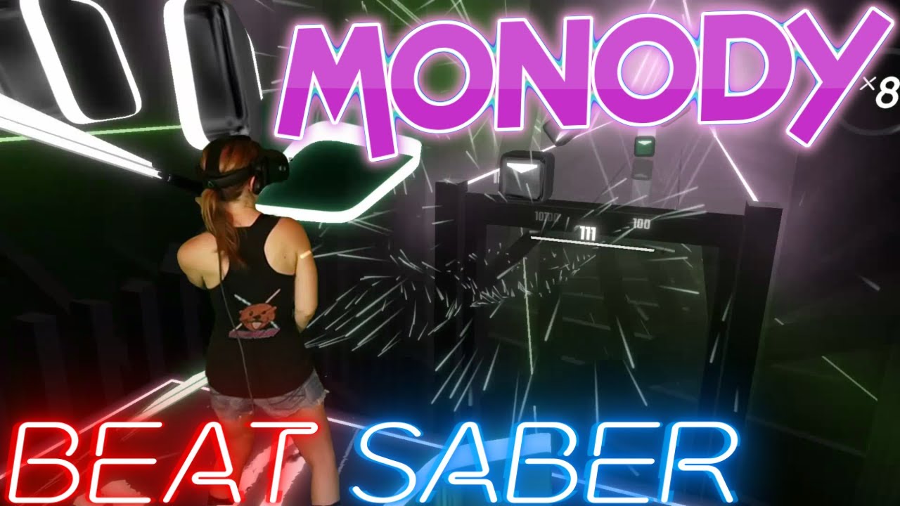 Beat Saber || Monody by TheFatRat ft. Laura Brehm (Expert+) First Attempt || Mixed Reality