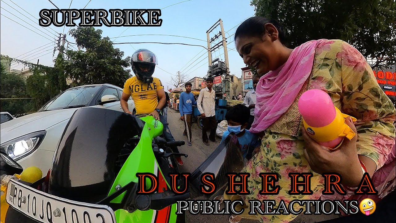 DUSHEHRA 2025 || SUPERBIKE REACTION || ZX6R REACTION || ZX6R 2025 || KYA YE SACH HAI || SUPERBIKES |
