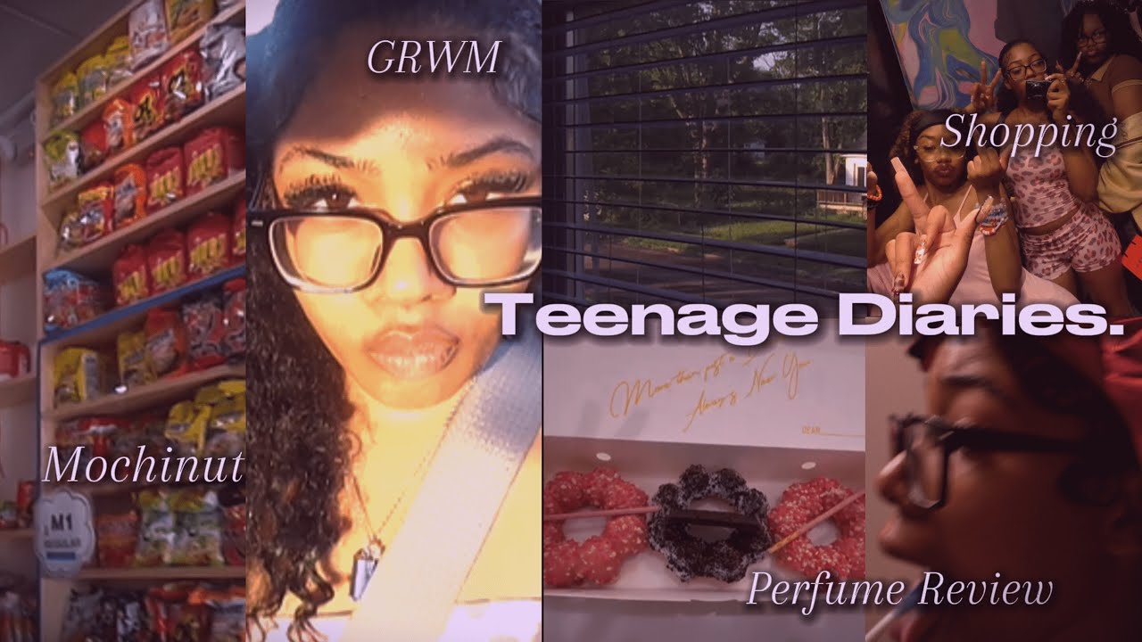 GRWM to go to the mall (teen diaries) online shopping, haul, morning routine, friends, Mochinut ☆