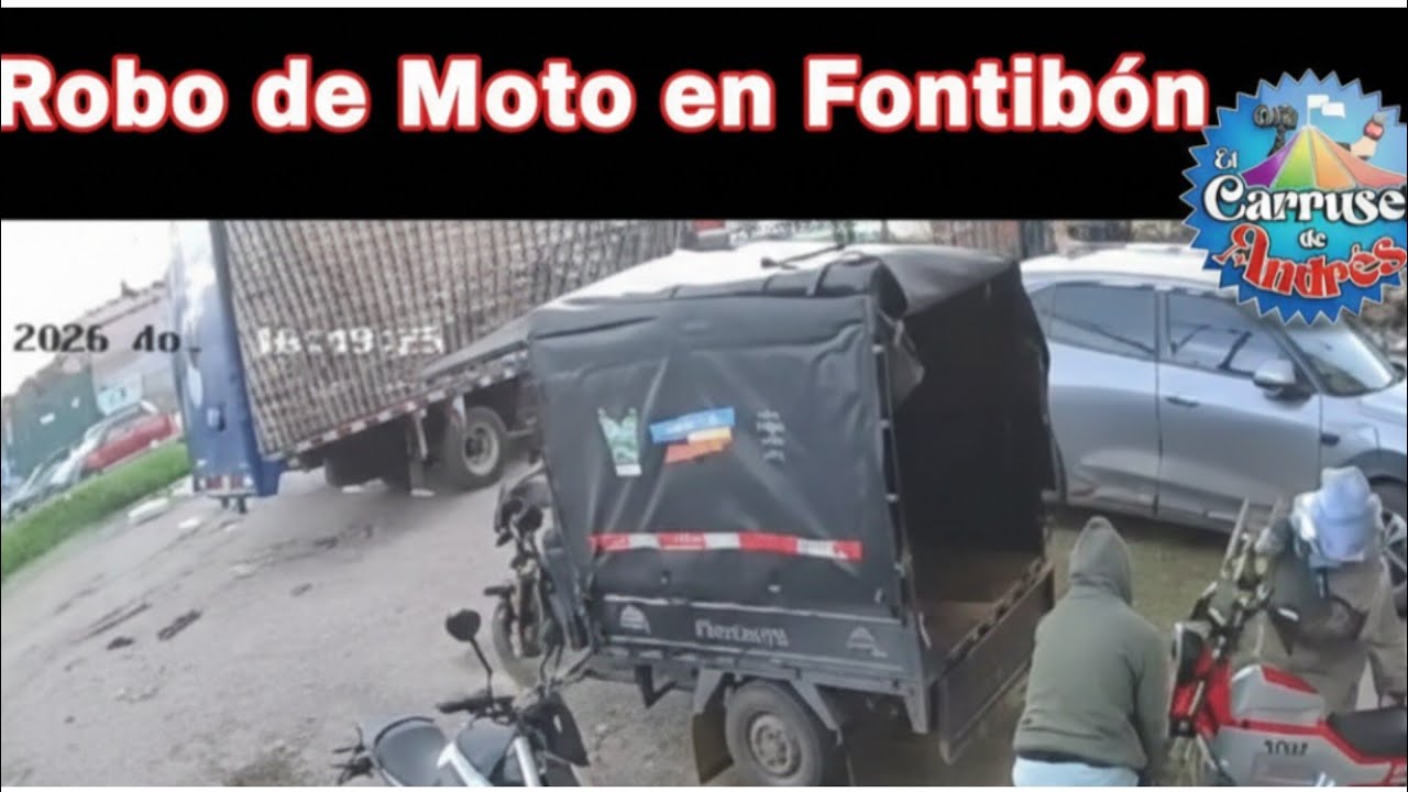 ROBO DE MOTO EN PUENTE GRANDE FONTIBÓN 