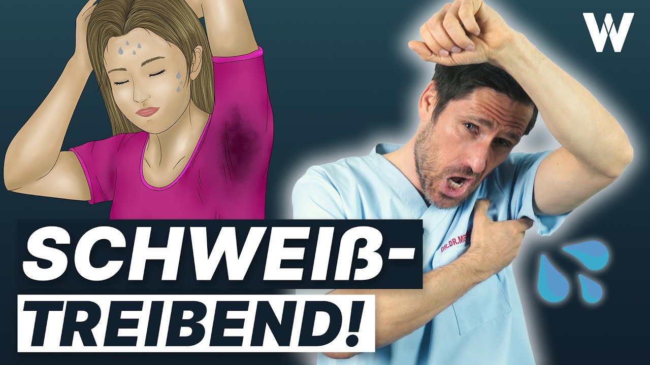 Schwitzt DU zu viel? Die häufigsten Ursachen & was Du gegen Schweißattacken tun kannst!