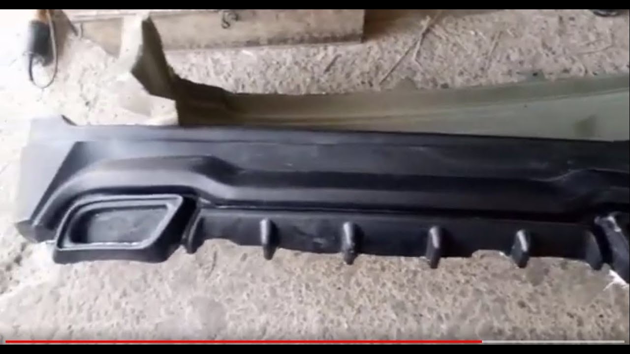 Making a Fiberglass Bumper 