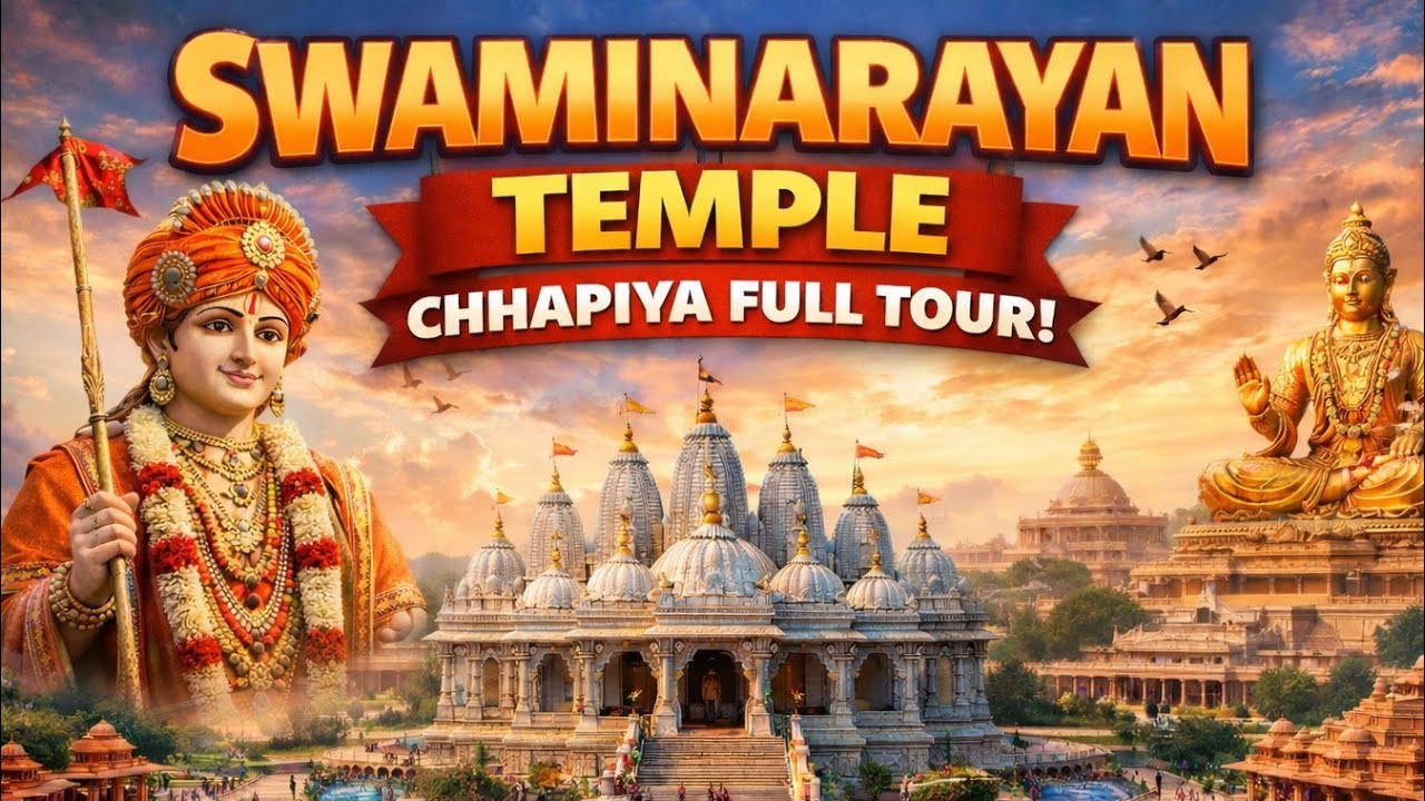16th Vlog|Jahan se Shuru hui ek Maha Yatra|Swami Narayan Temple Chhapiya|🛕