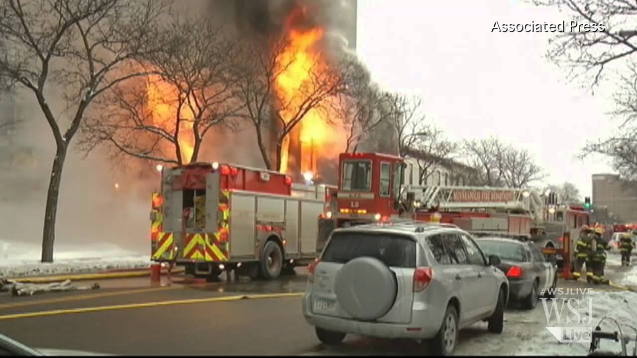 Fire Rips Through Minneapolis Building, Injuring 13