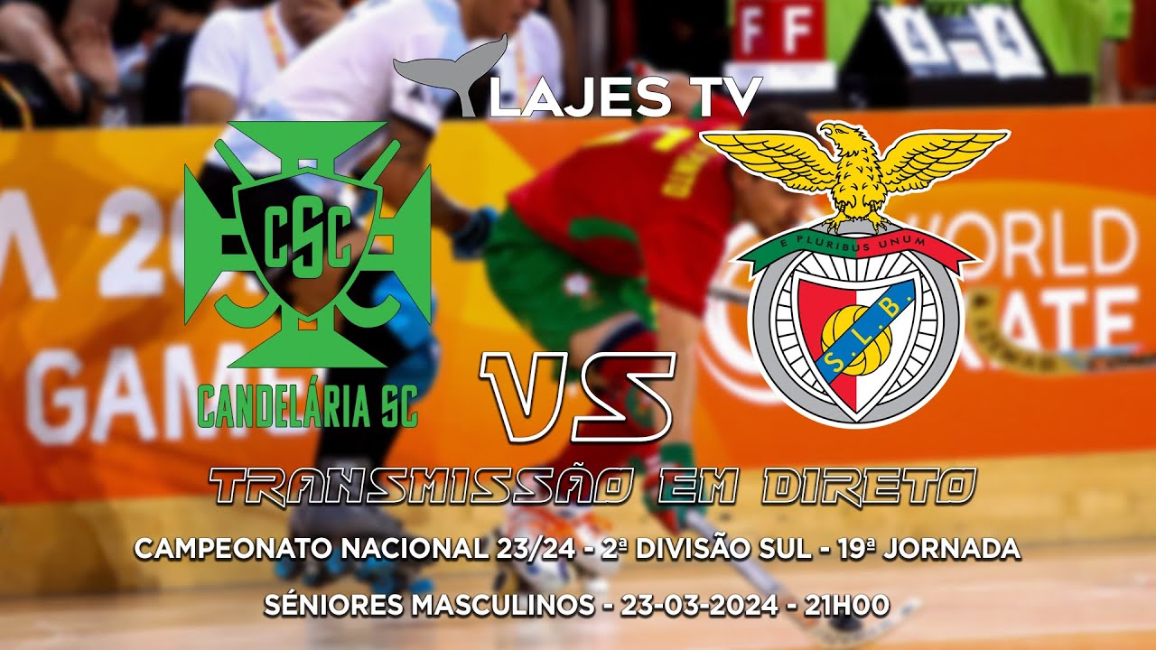 Hóquei Em Patins 23/24 - 19ª Jornada - Campeonato Nacional - 2ª Divisão Sul - CSC x SLB 