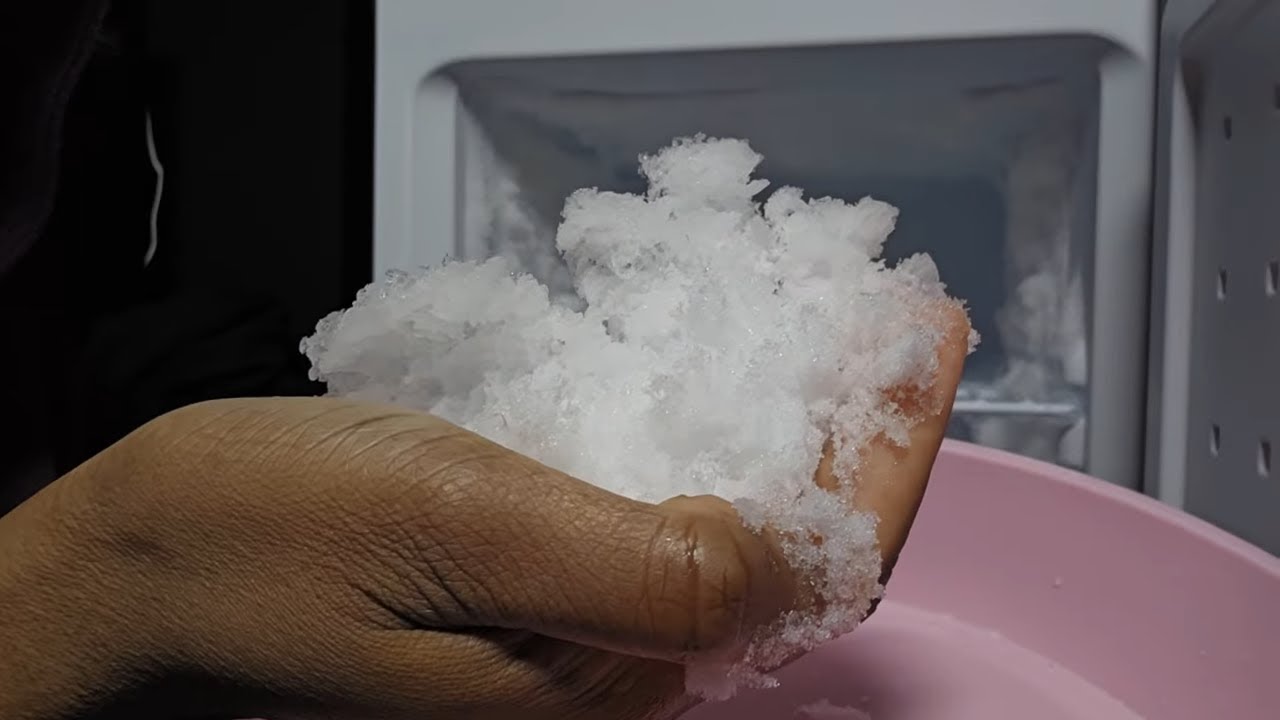 MINI FREEZER JUST A TASTE A LITTLE HERE A LITTLE THERE | RACK | ROOF| SIDES | BOTTOM #asmr #mukbang