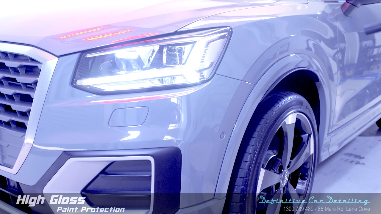 Audi Q2 Nano Grey Definitive Sydney High Gloss Enhancement Paint Protection Treatment 