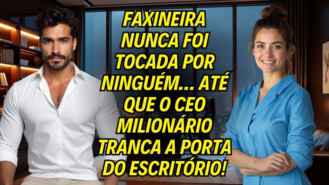 Faxineira Nunca Foi Tocada Por Ninguém… Até Que O CEO Milionário Tranca a Porta do Escritório!