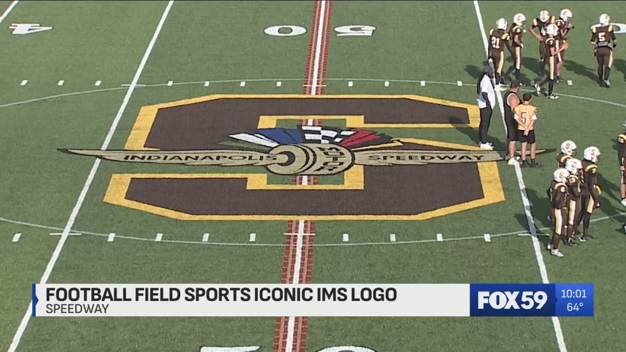Speedway High School rededicates newly renovated football field prominently featuring the IMS ‘Wing