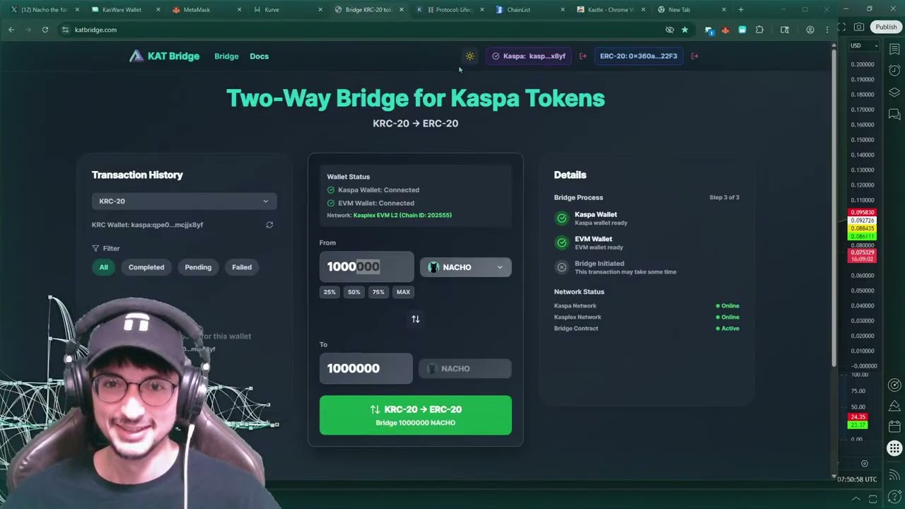 Kaspa Smart Contracts &ndash; LIVE Testing!! (Staking, Farming, etc.)