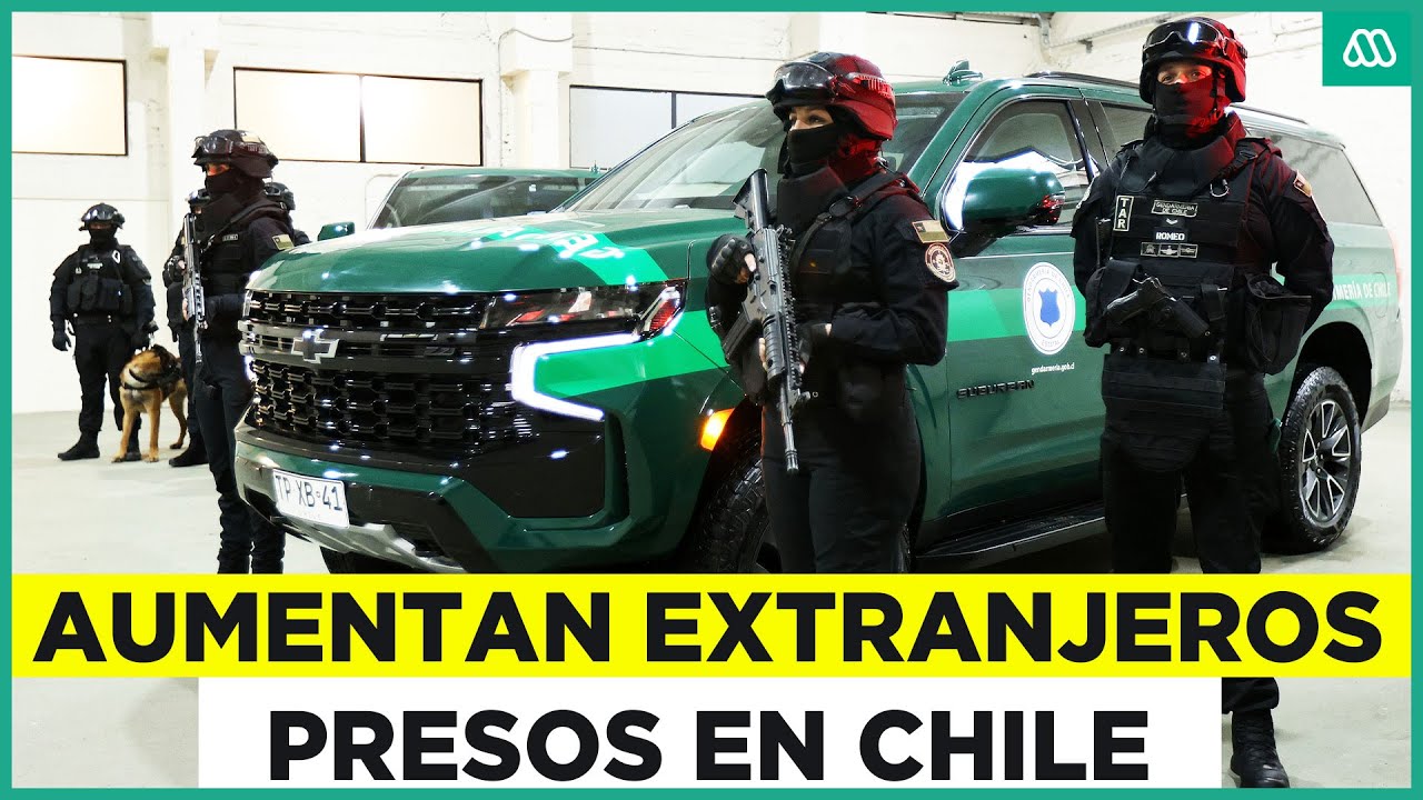 Bolivianos, venezolanos y colombianos: El preocupante aumento de extranjeros presos en Chile