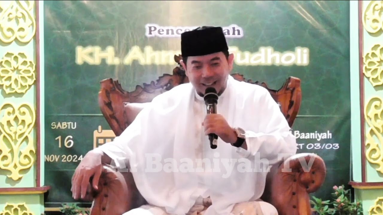 KH Ahmad Fudholi | Maulid Nabi Muhammad  SAW Masjid Jami Al Baaniyah Cipayung Depok