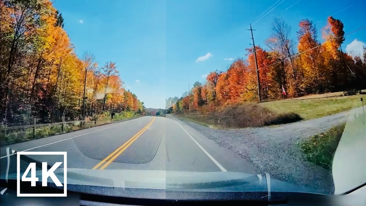 Fall Colors in Full Glory 🍁 | Arnprior to Calabogie Scenic Drive in 4K | Ontario 🇨🇦