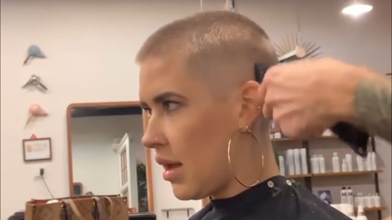 Jaimie cuts it all off ✂️