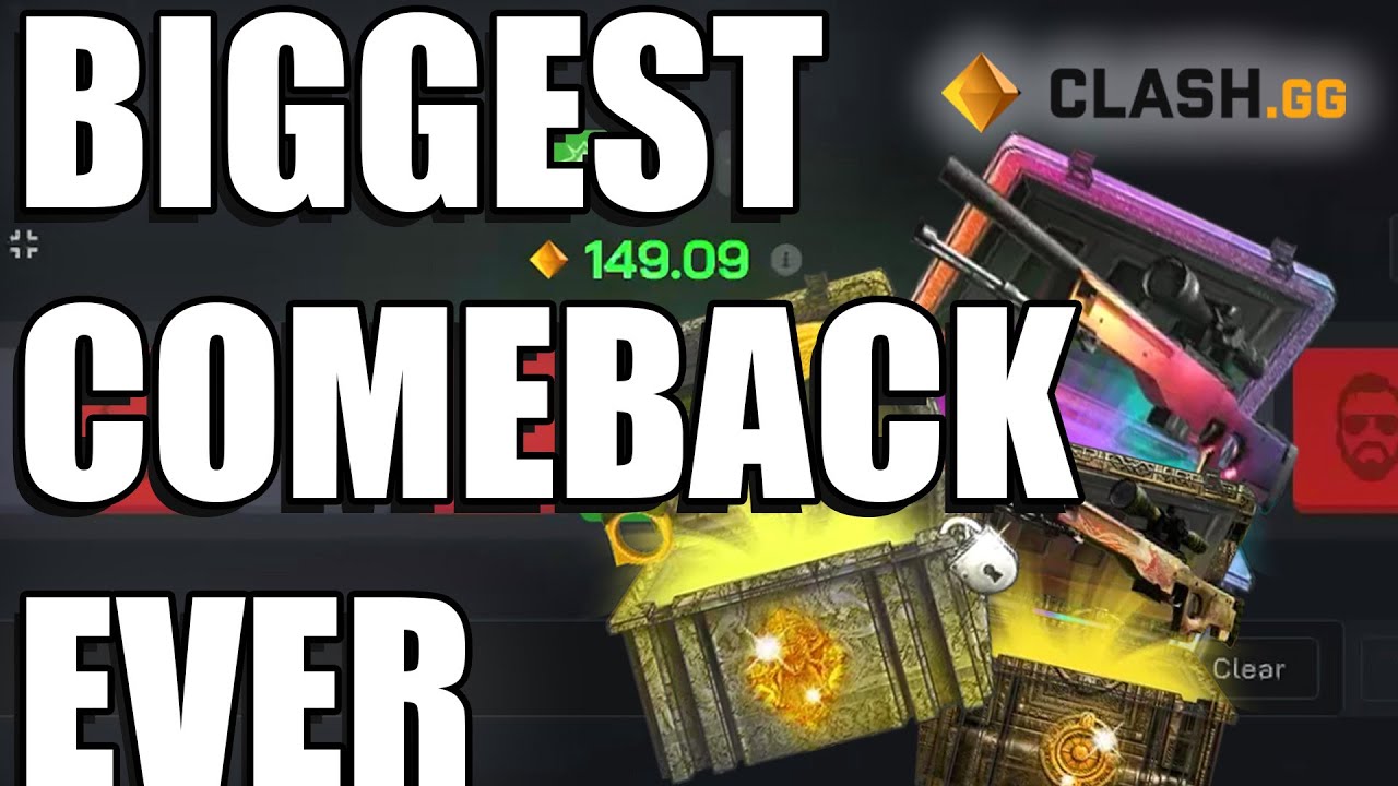 MY BIGGEST COMEBACK EVER ON CLASH.GG