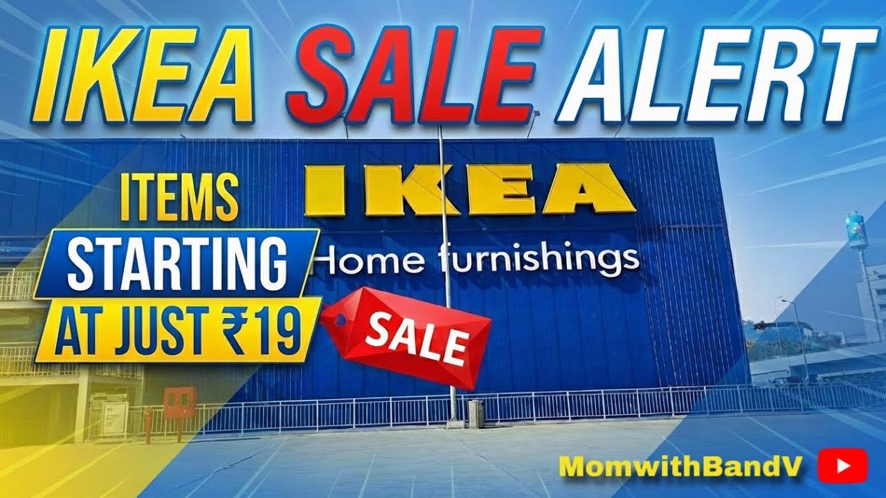 🔥IKEA SALE Alert l items starting at just ₹19😱 | cheapest IKEA sale ever💃 Don't miss it