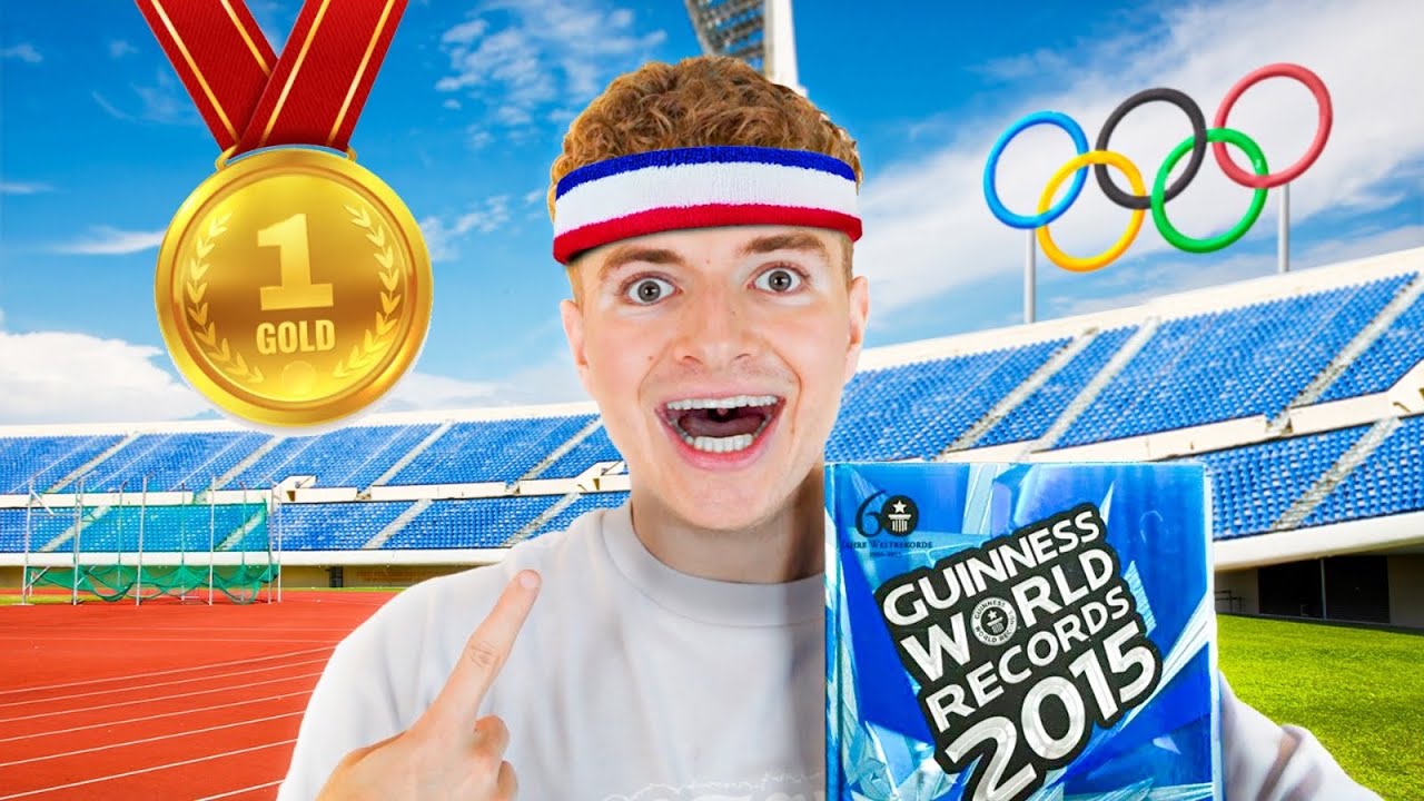 Ich versuche WELTREKORDE zu BRECHEN! (von zuhause) 🤯🥇