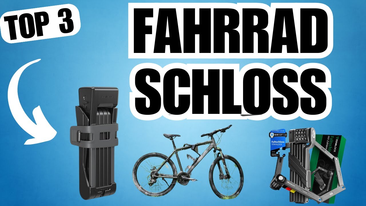 Fahrradschloss TESTSIEGER im Vergleich! Bestes Faltschloss zum Kaufen