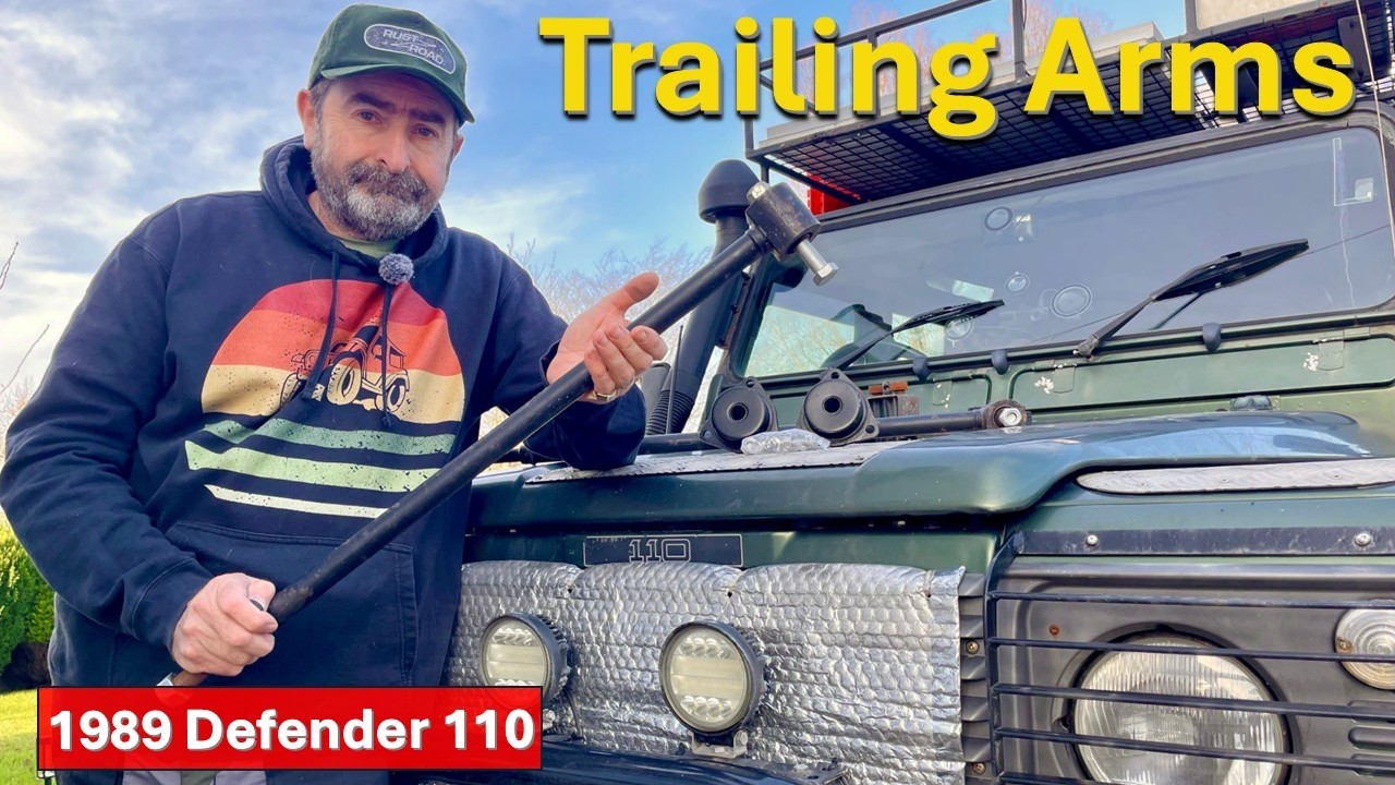 Replacing the Rear Trailing Arms and Bushes on our 1989 Land Rover Defender