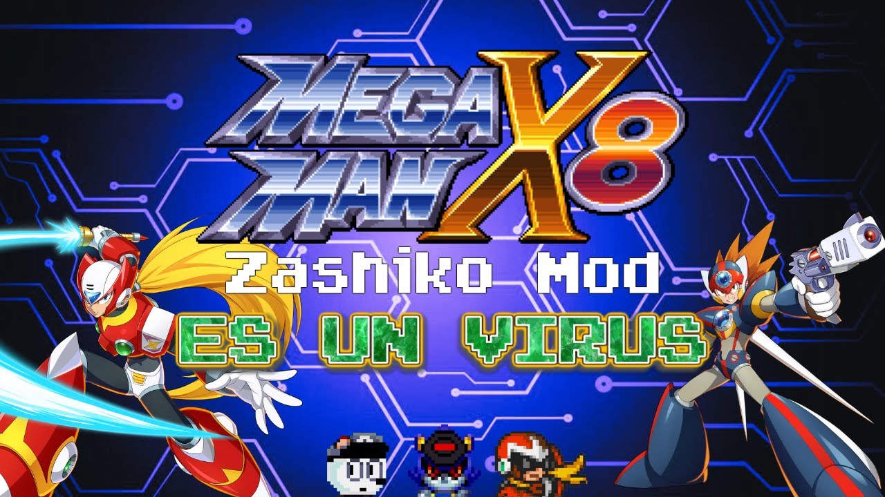 Mega Man X8 Demake Zashiko Mod ES PELIGROSO (tiene virus chaval)