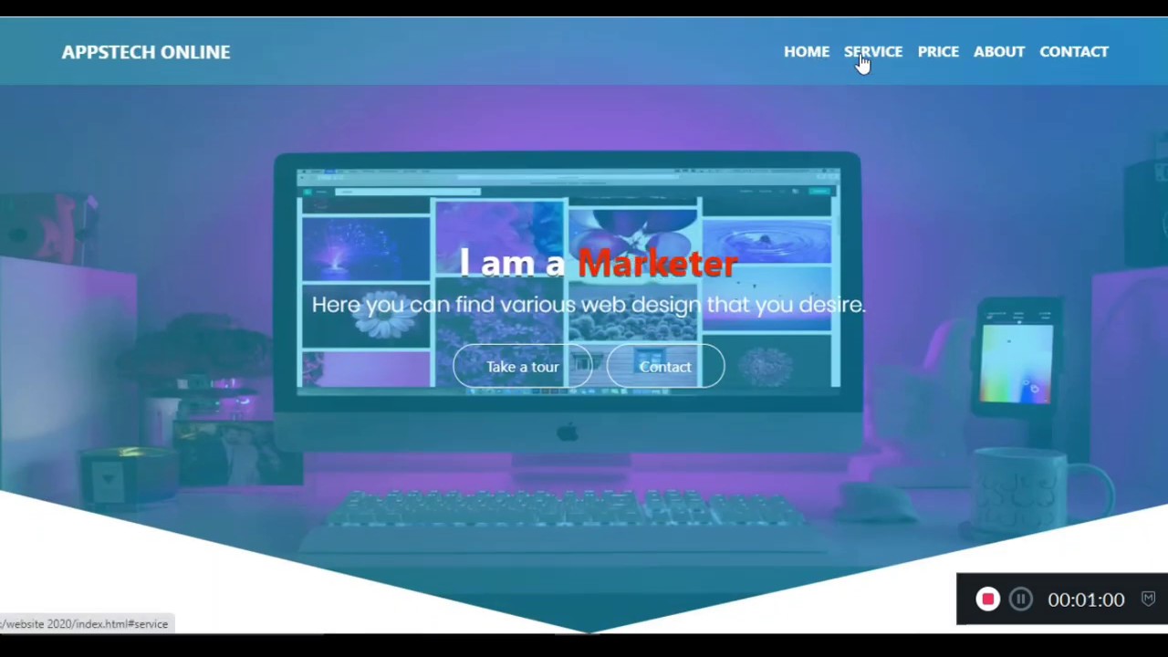 AppsTech Online Website Project.