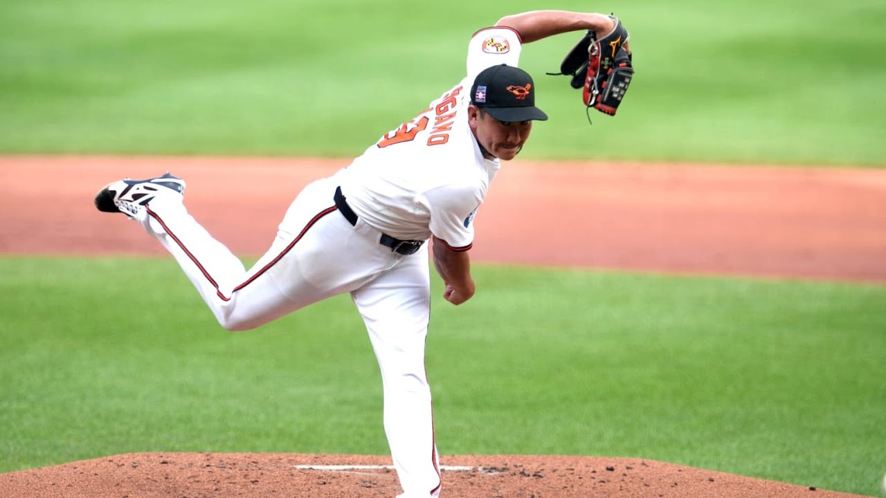 Tomoyuki Sugano strikes out 8 Rockies over 6 innings of work on 7/27/25