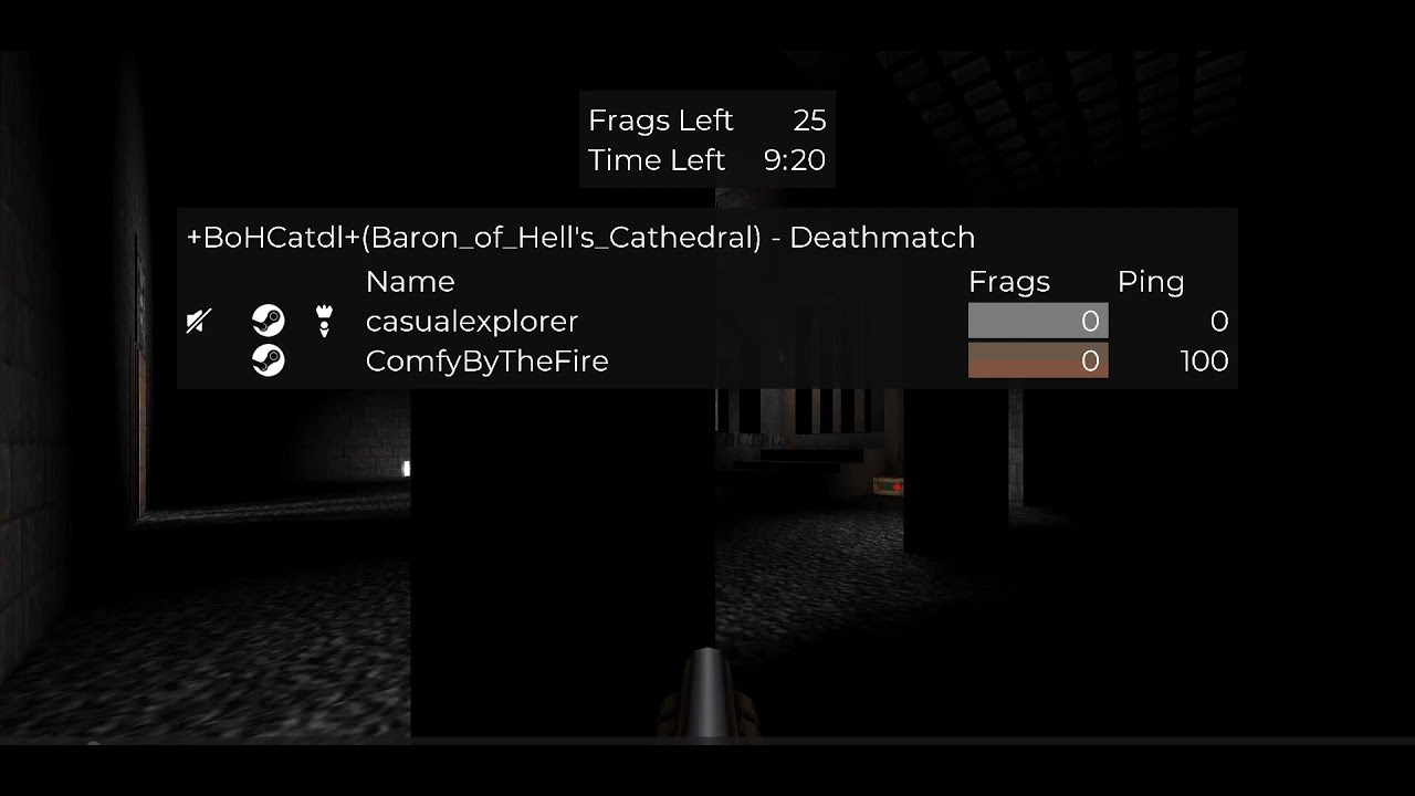 ComfyByTheFire vs CasualExplorer  -  Classic Quake Duel