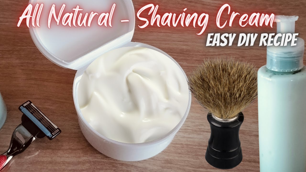 Smooth, Irritation-Free Skin | DIY Natural Shaving Cream | Easy & Effective