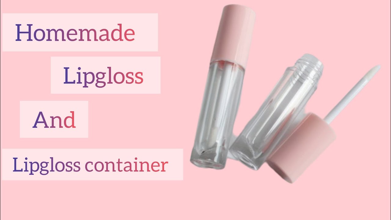 How to make homemade liploss 💋 💄 👄 and liploss container with waste material  🌹 💐 