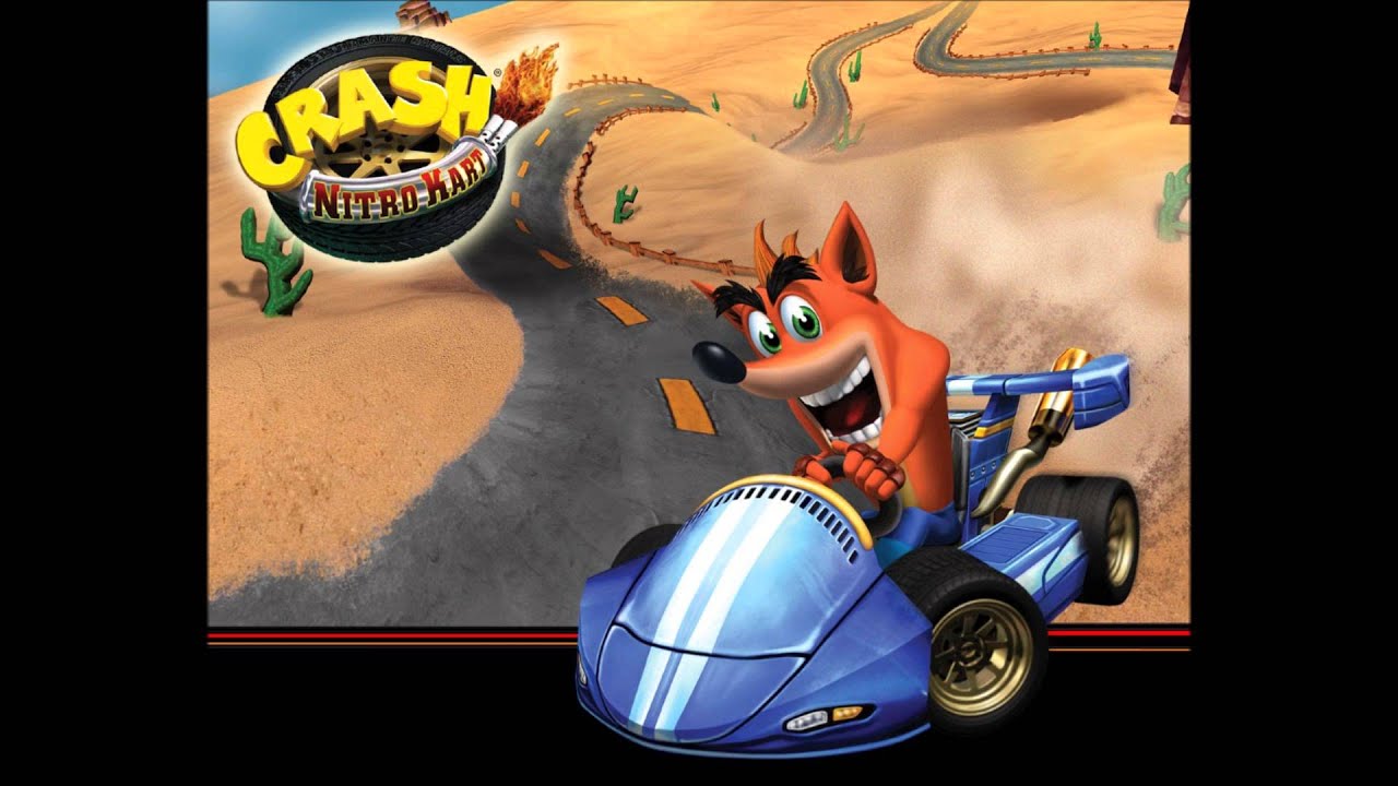Crash Nitro Kart (GBA) Soundtrack - Title Screen/Menu Extended