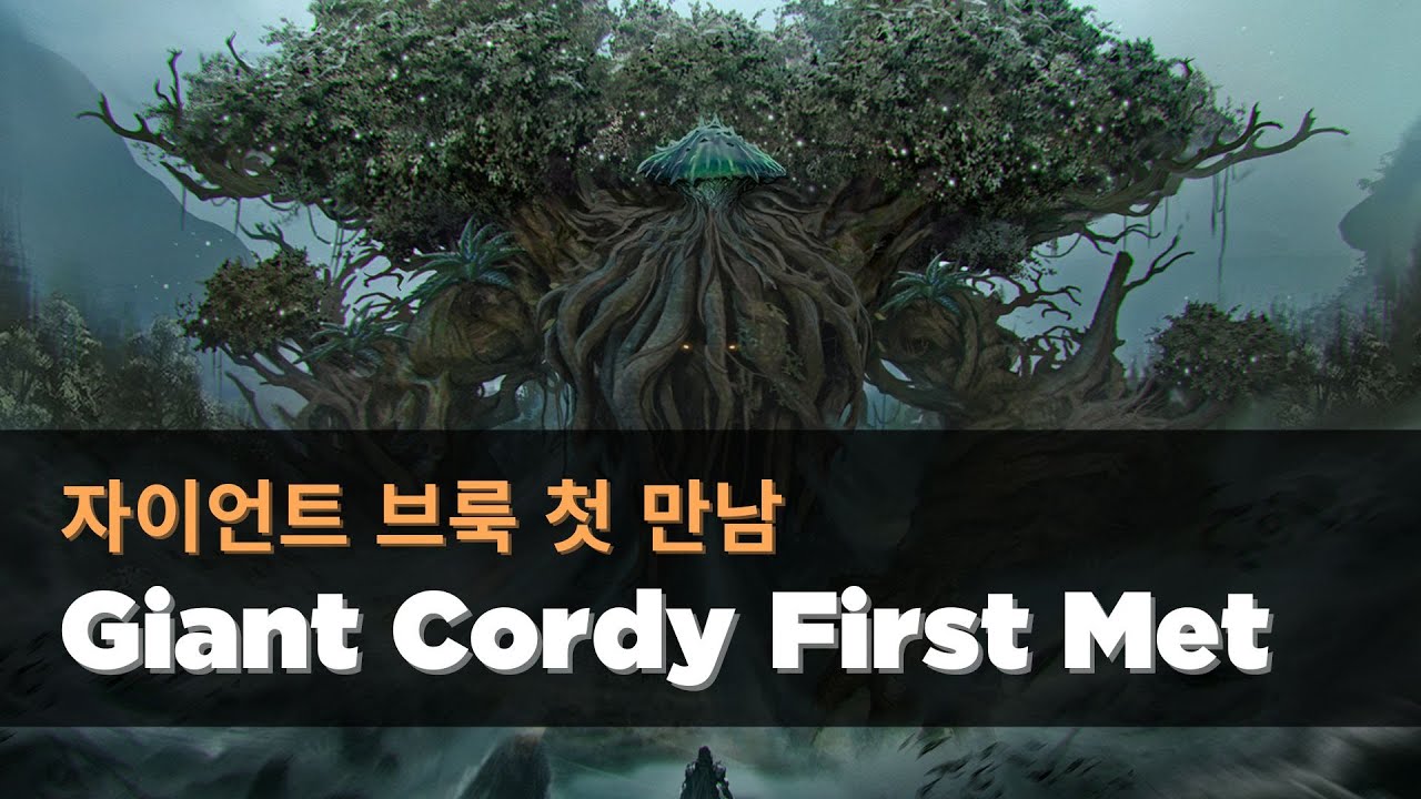 【 Lupica 】 Throne and Liberty KR - 자이언트 브룩 첫 만남 Giant Cordy First Met 【 Arch Boss 】