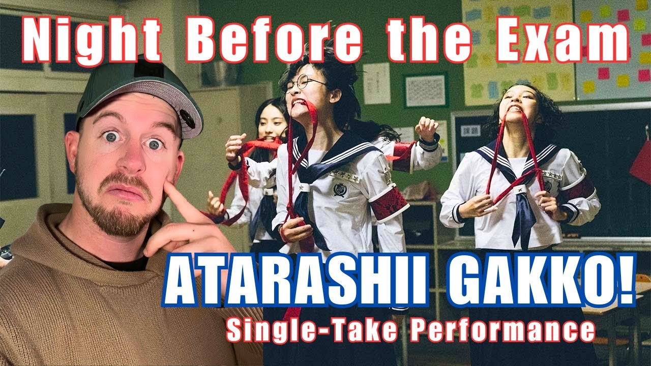 What did I just watch? LMAO  - ATARASHII GAKKO! – Night Before The Exam