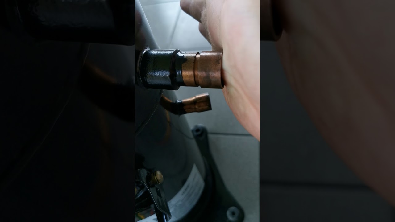 DAIKIN JT160GABY1L SCROLL COMPRESSOR TESTING VIDEO