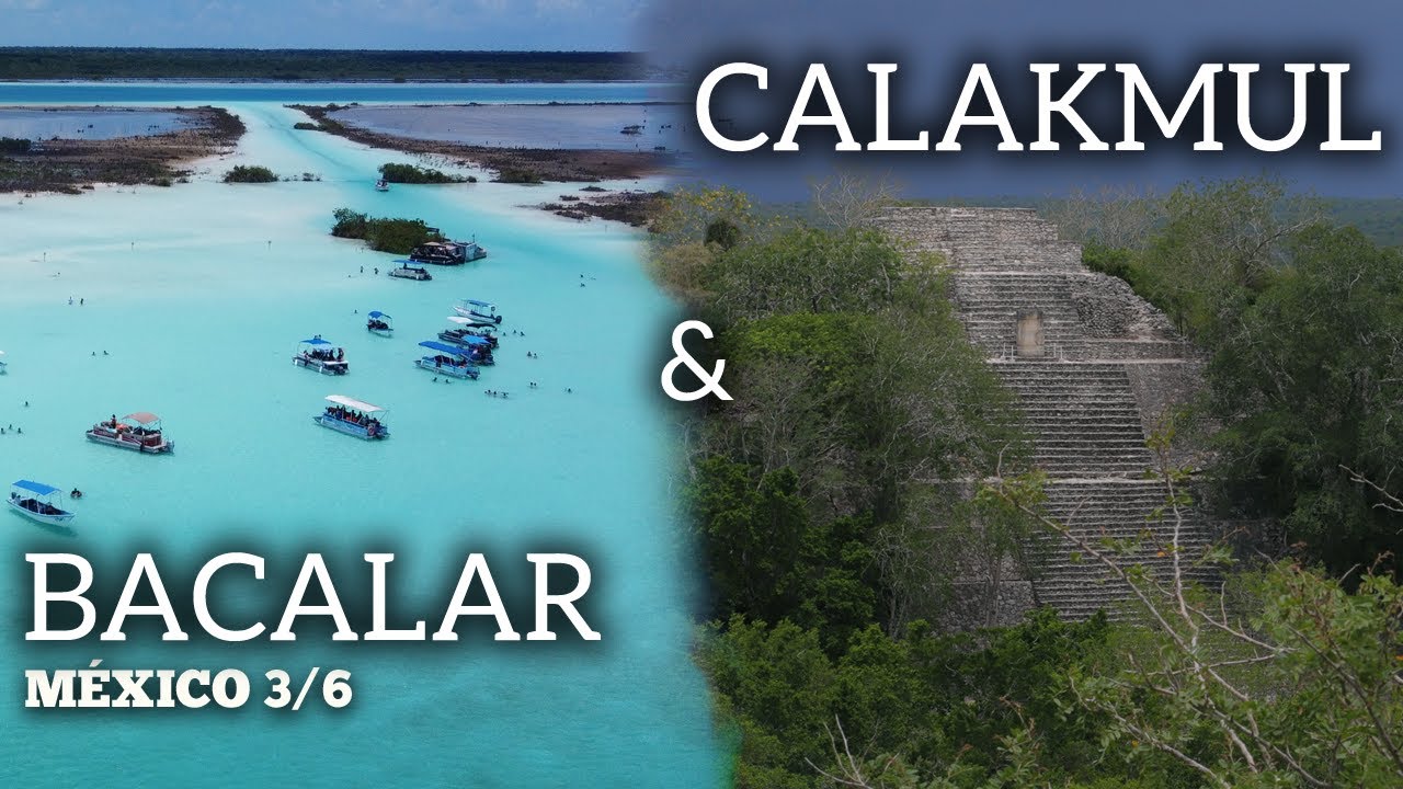Bacalar & Calakmul - Mexico: Roteiro com duas atrações incríveis no sul no caribe mexicano.
