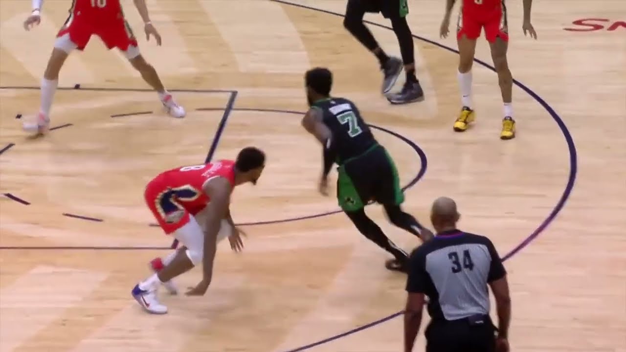 Jaylen Brown Drops Naji Marshall...