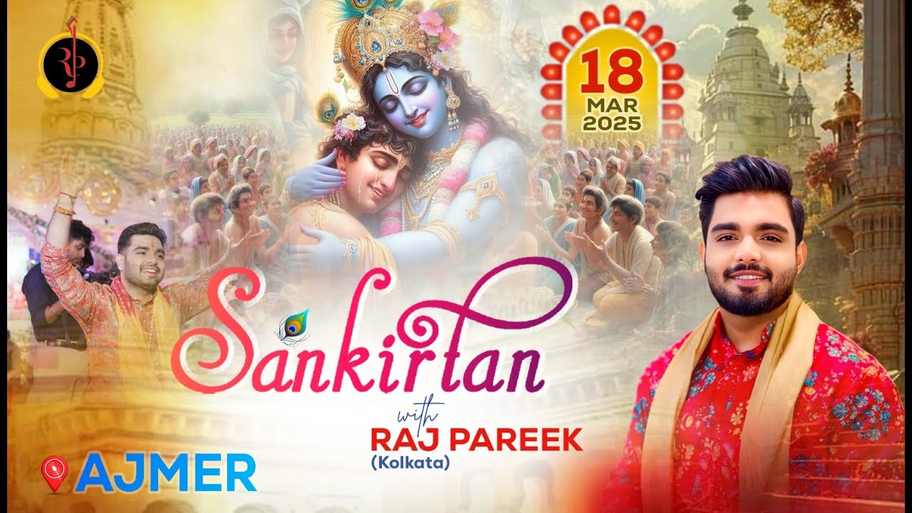 LIVE : Sankirtan with Raj Pareek ll Ajmer, Rajasthan