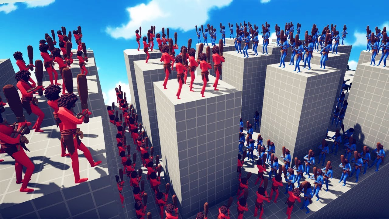NUEVOS MAPAS: BATALLA EN EL LABERINTO | TOTALLY ACCURATE BATTLE SIMULATOR