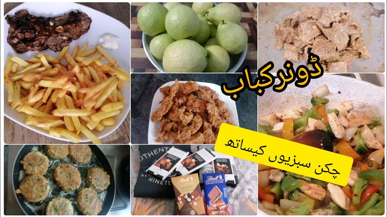 Weight loss meals ideas & Easy chicken vegetables multiple use/ Chocolate shopping by Shiba cooking.